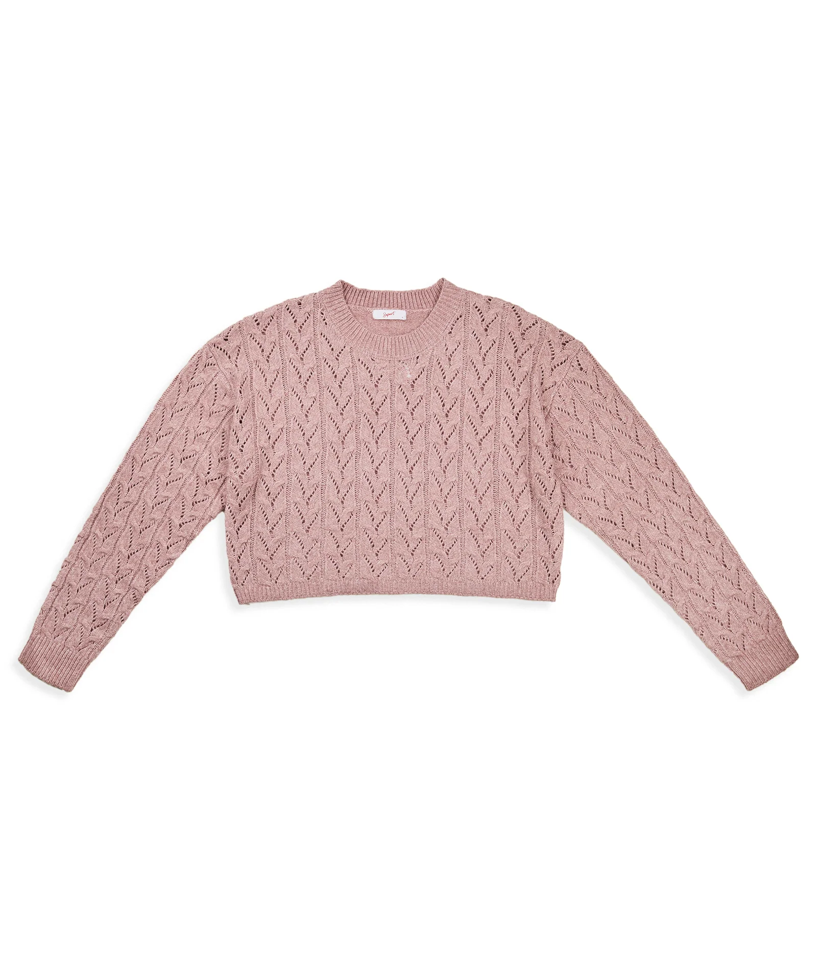8apart Women Ada Cable Crew Sweater