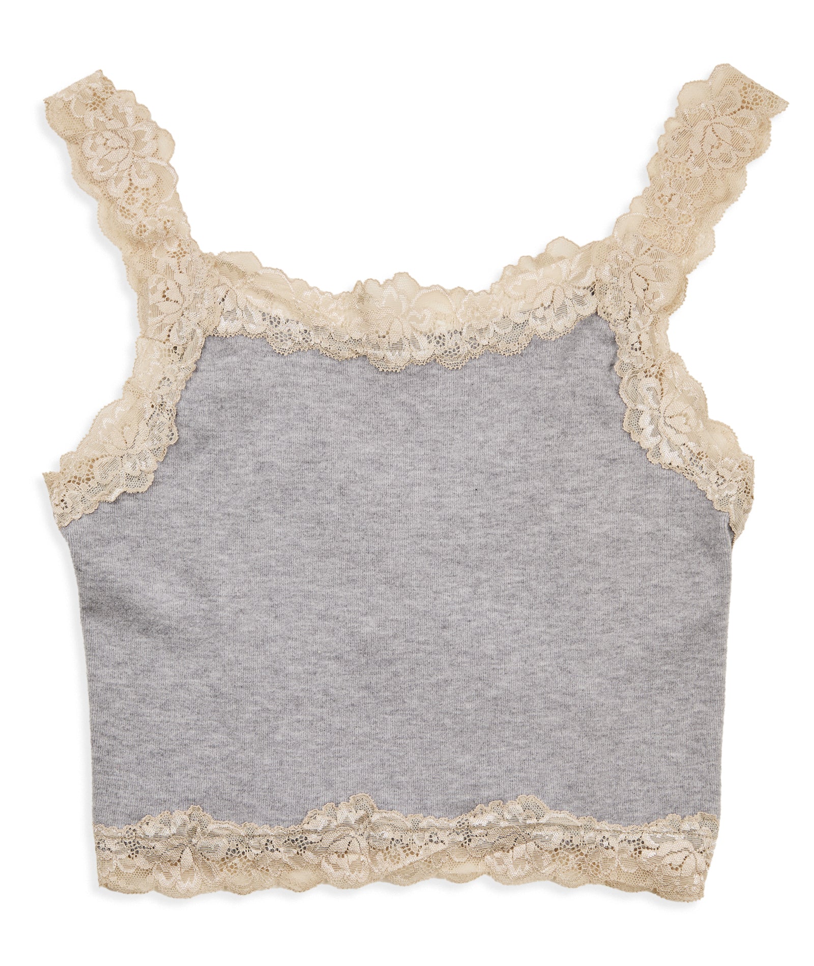 8apart Women Fitch Floral Lace Strap Crop Cami