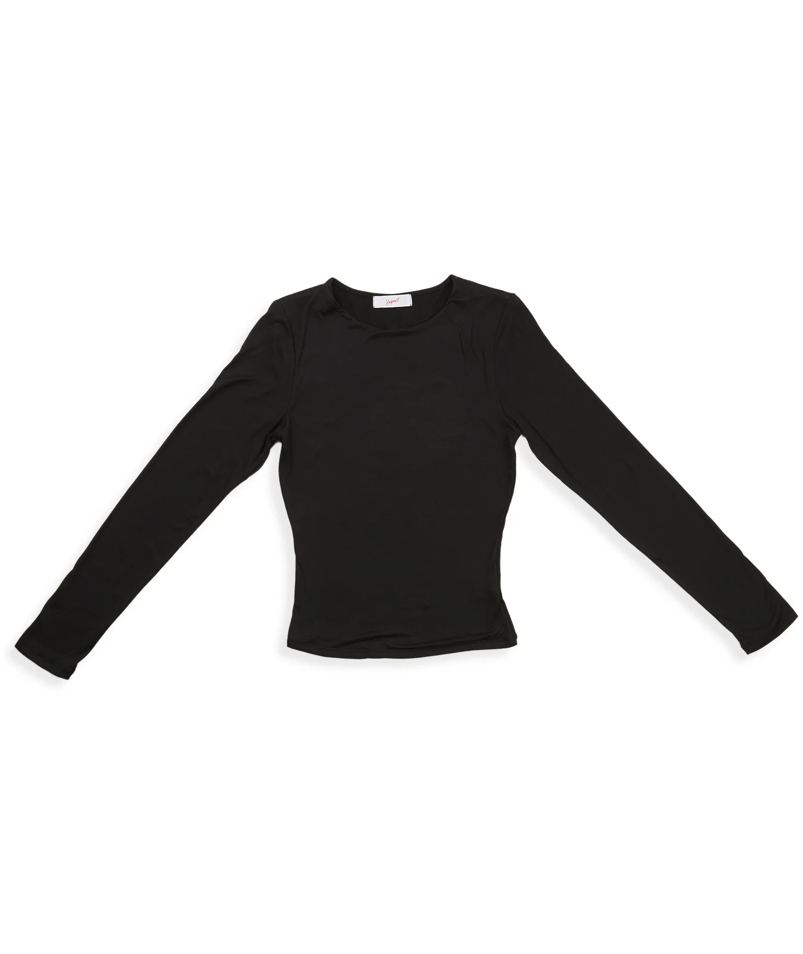 8apart Women Kylie Long Sleeve Double Layer Top