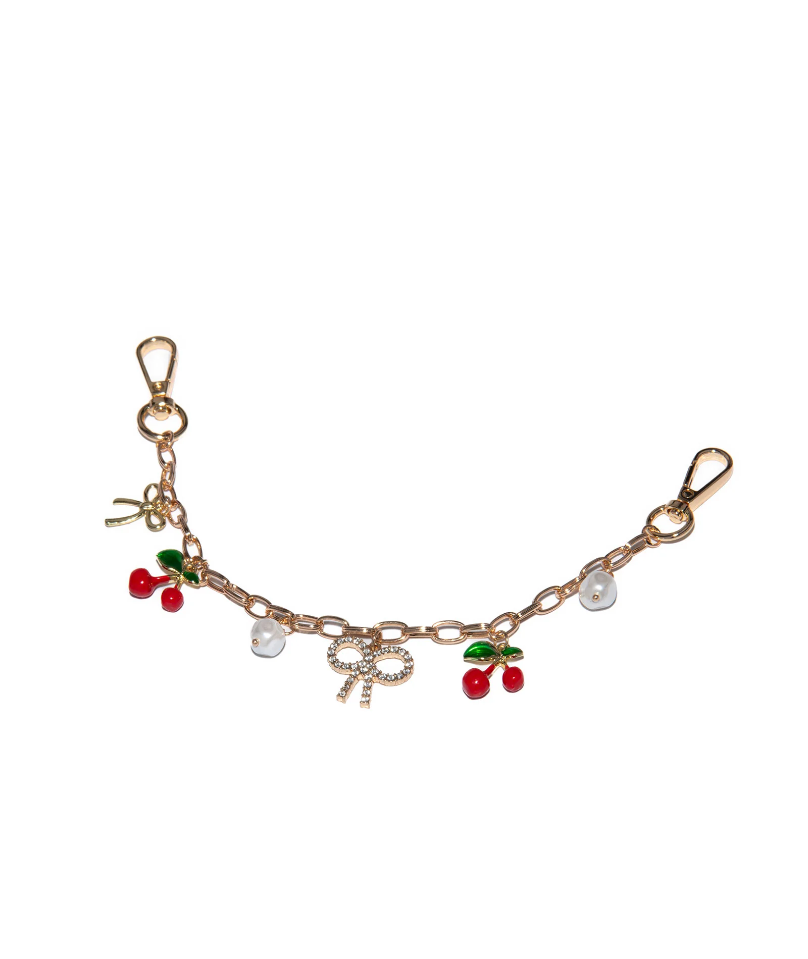 Bag Chain Bows and Cherries