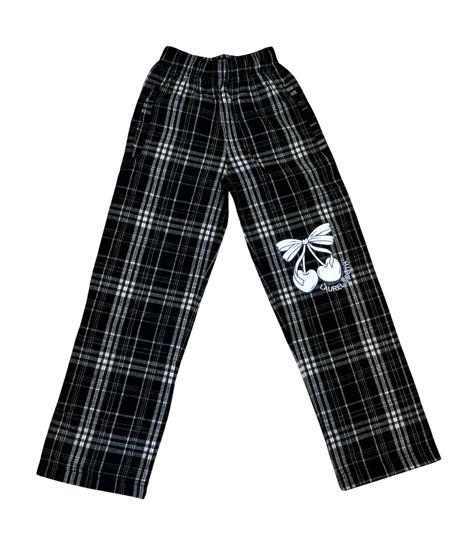 Girls Laurel South Camp is Sweet Cherry Bows Camp Flannel Pant