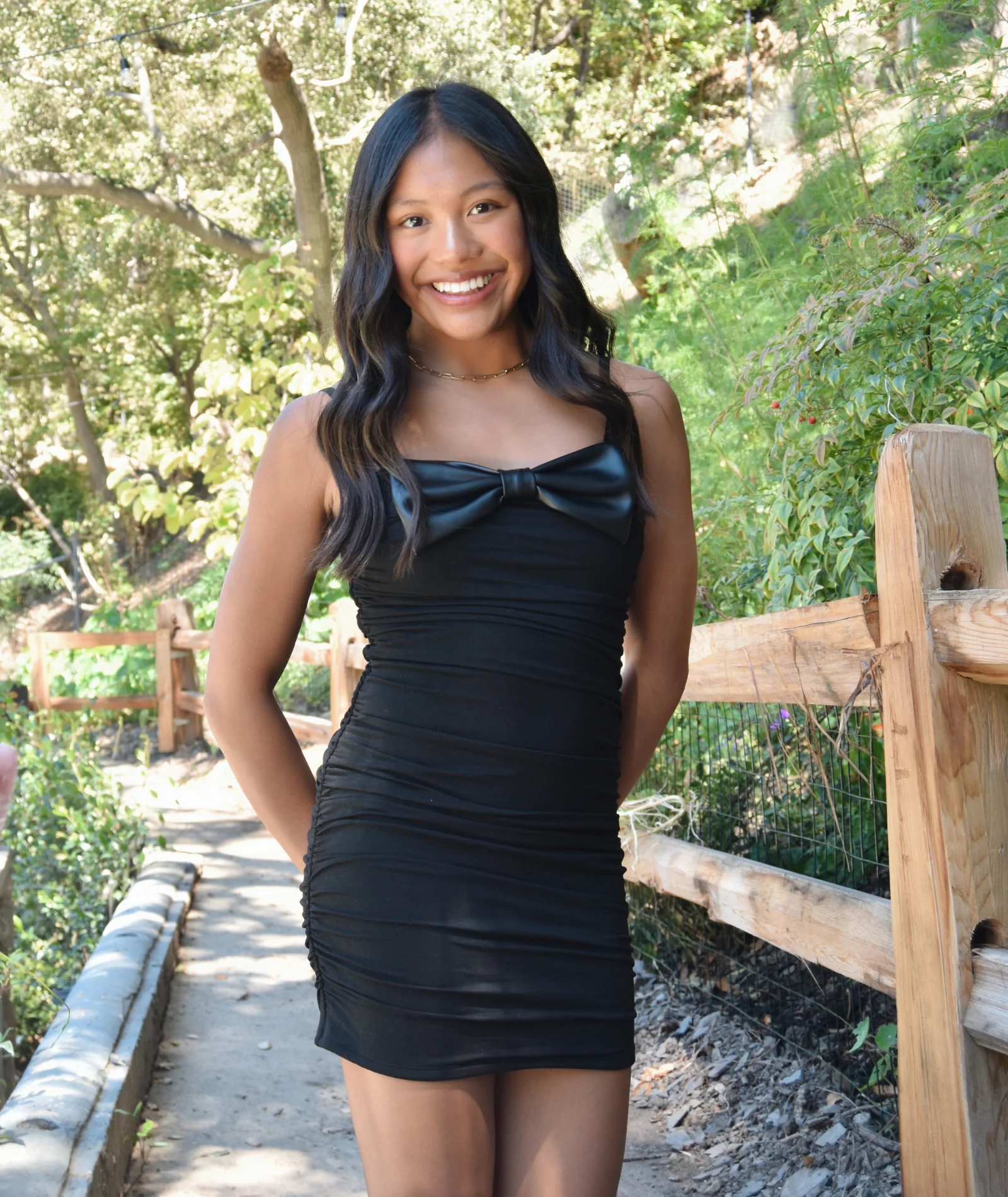 Gold Rush NYC Girls Sophie Dress Black