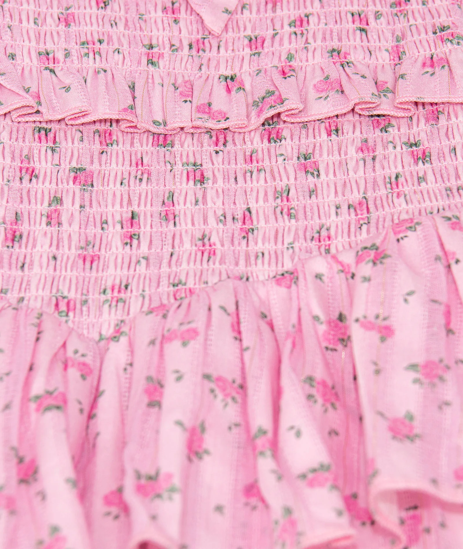 Katie J NYC Girls Blush Rose Ditsy Floral Emerson Dress - Image 3