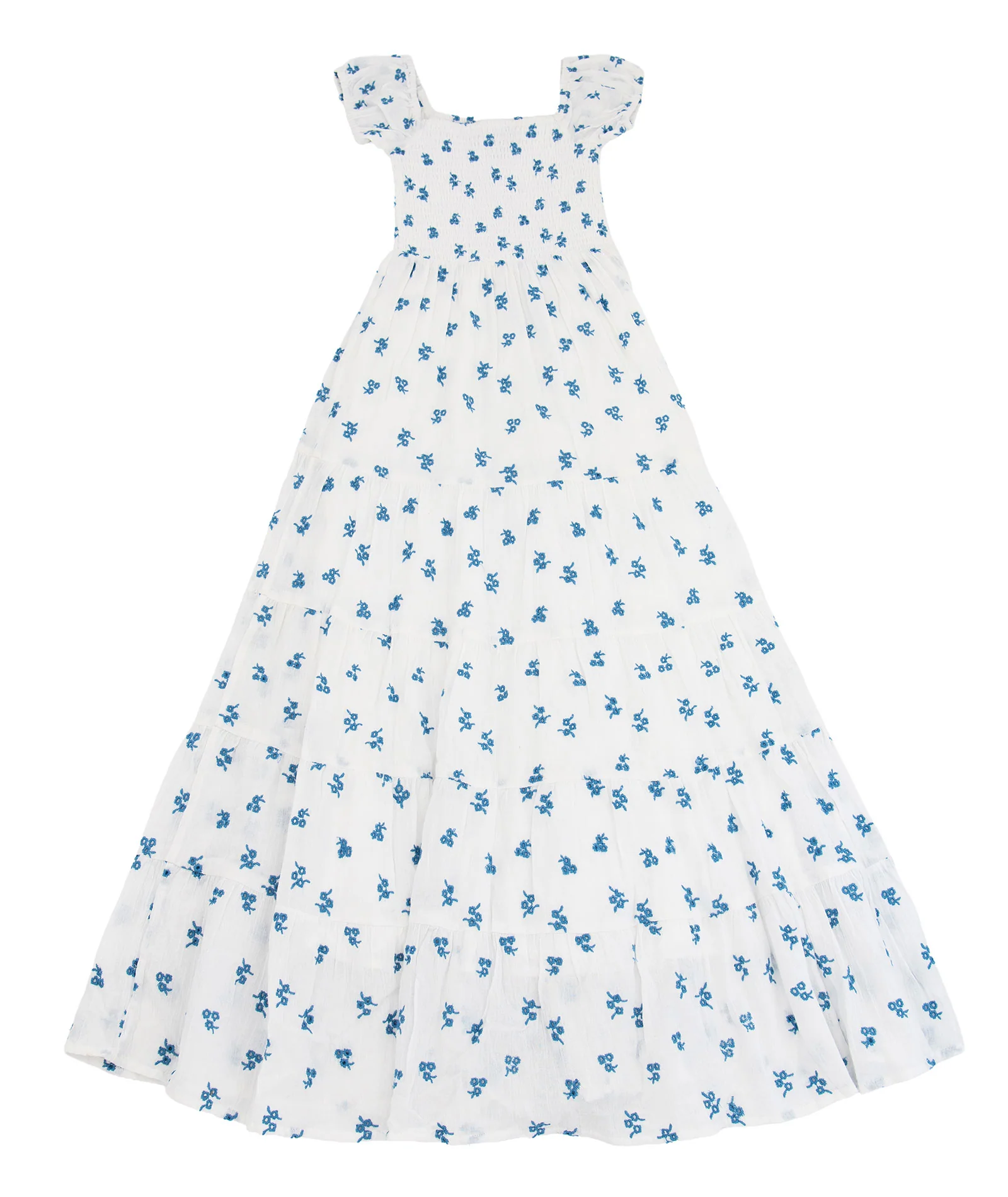 Katie J NYC Girls Boho Eyelet Indie Dress