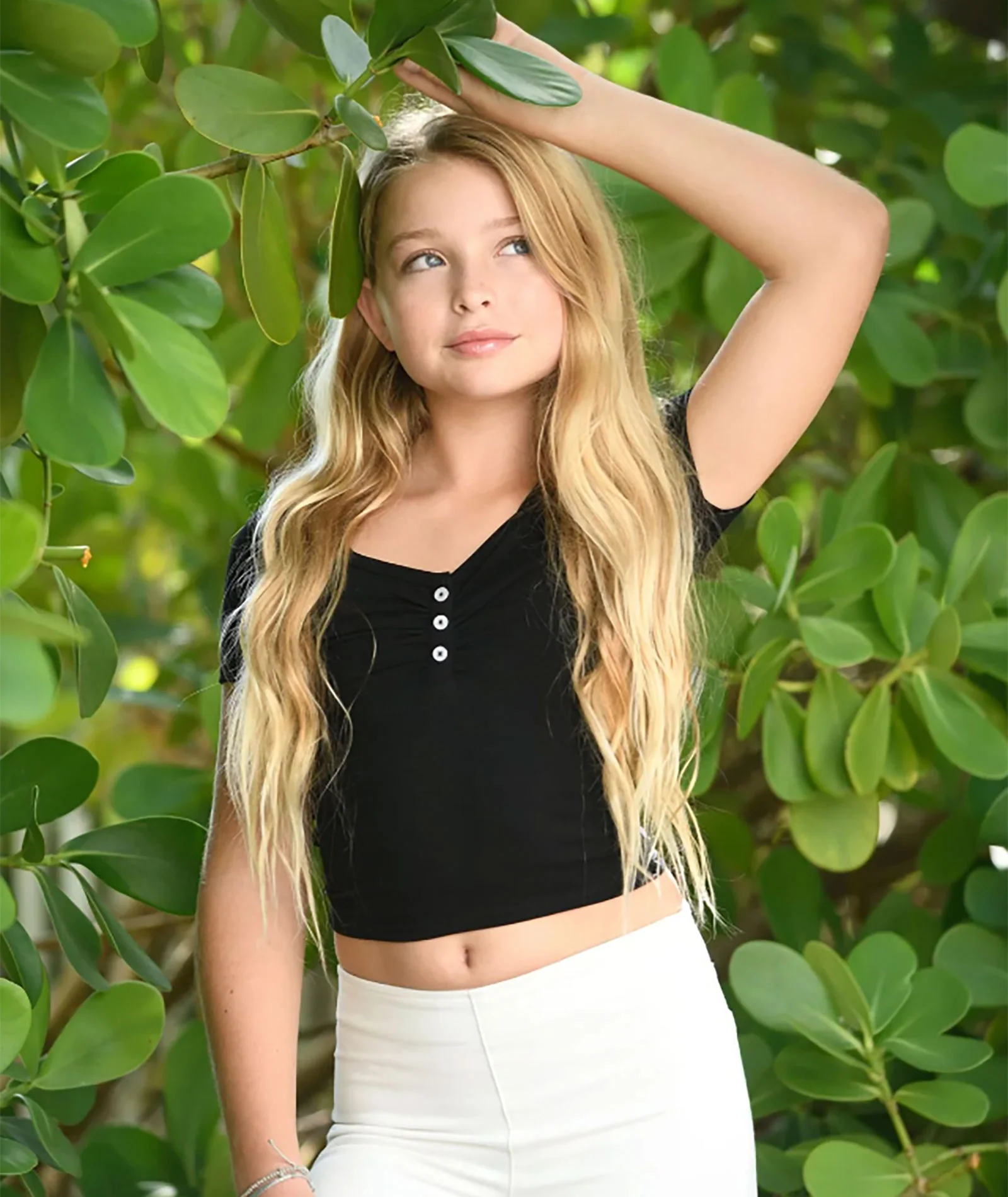 Katie J NYC Girls Keely Babydoll Top - Image 3