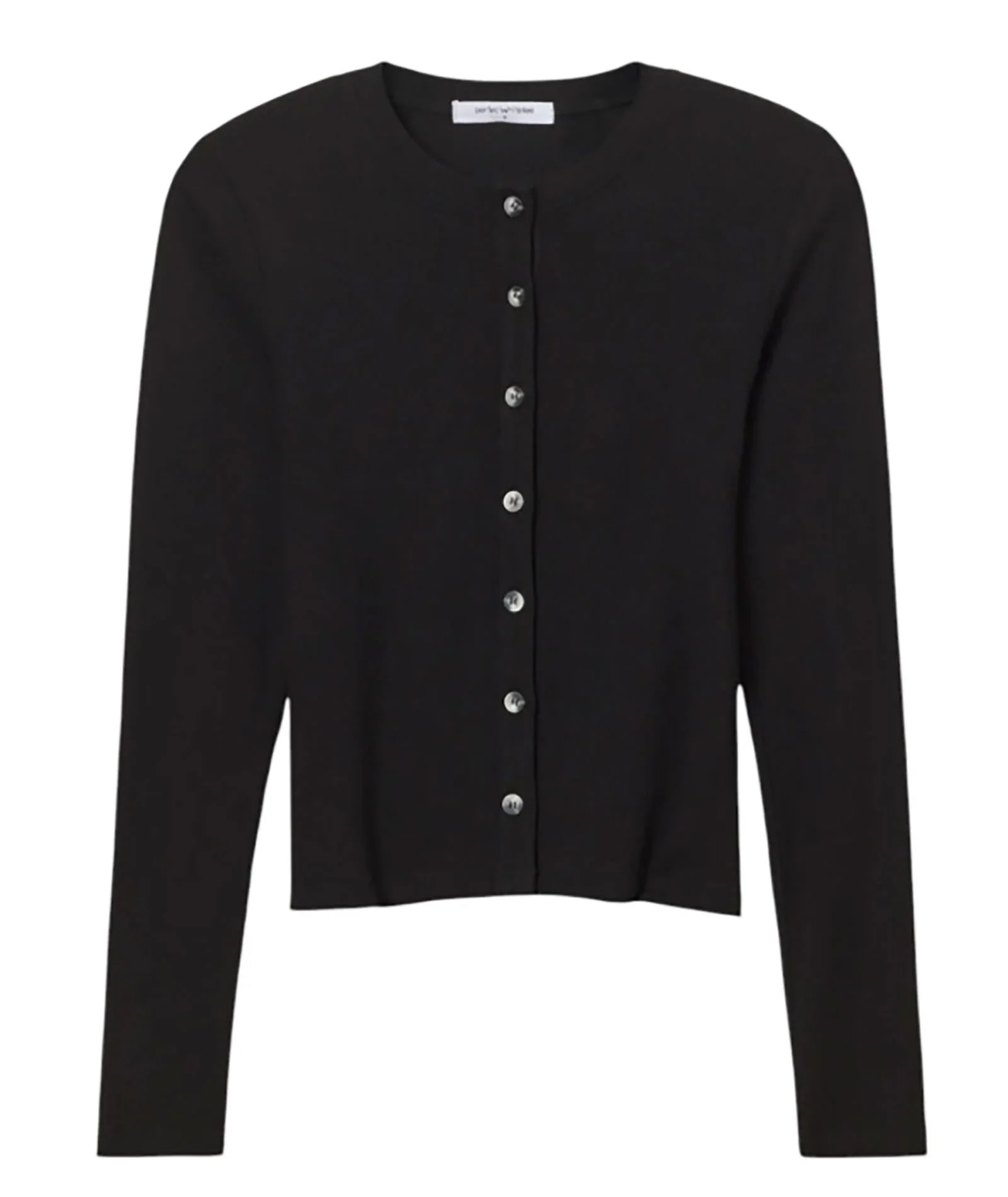 Perfect White Tee Women Maureen Luxe Rib Fitted Cardigan