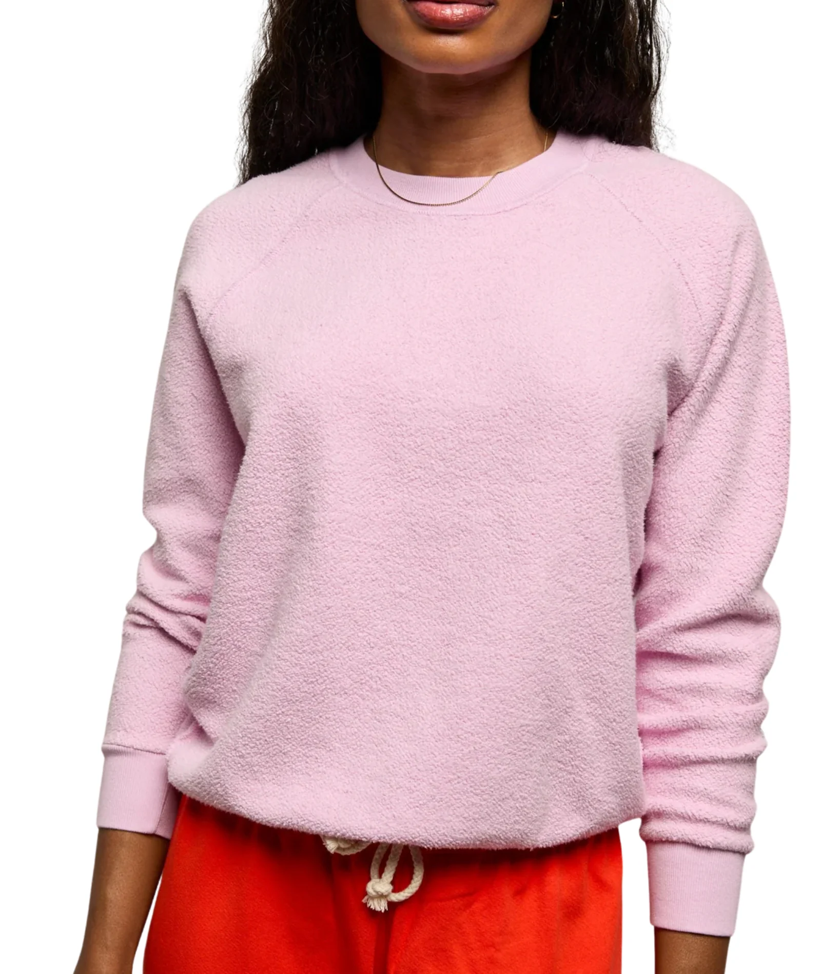 Perfect White Tee Women Ziggy Inside Out Fleece Sweatshirt - Image 6
