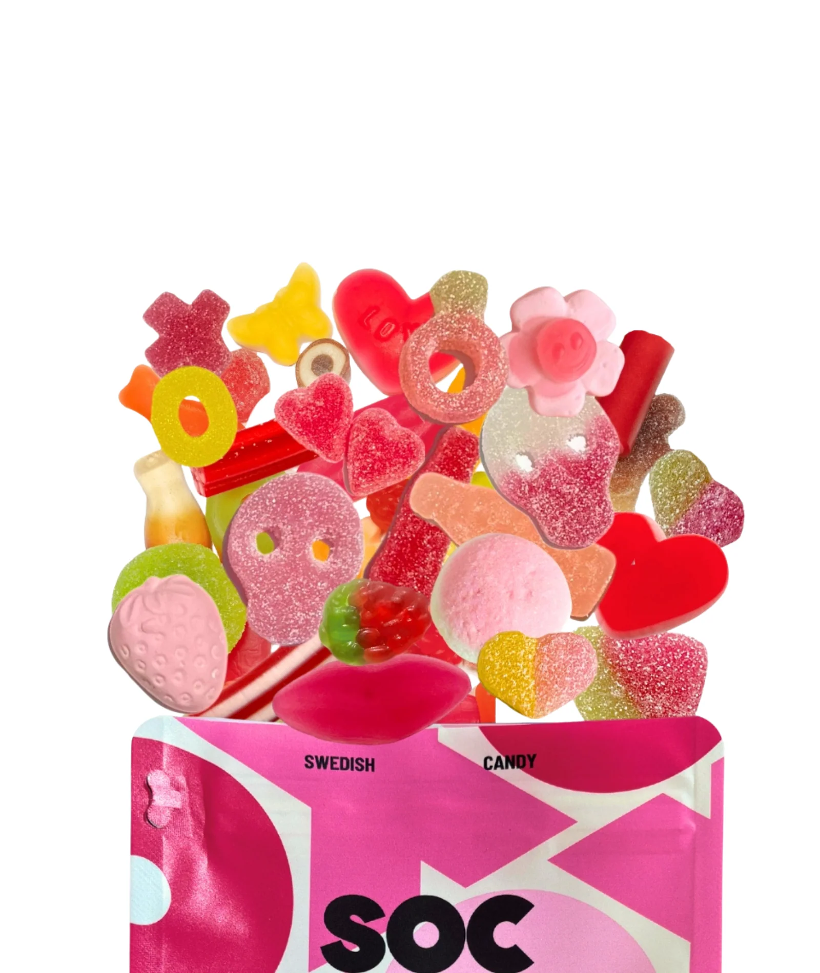 Sockerbit Love Gummy Mix Swedish Candy Bag - Image 2