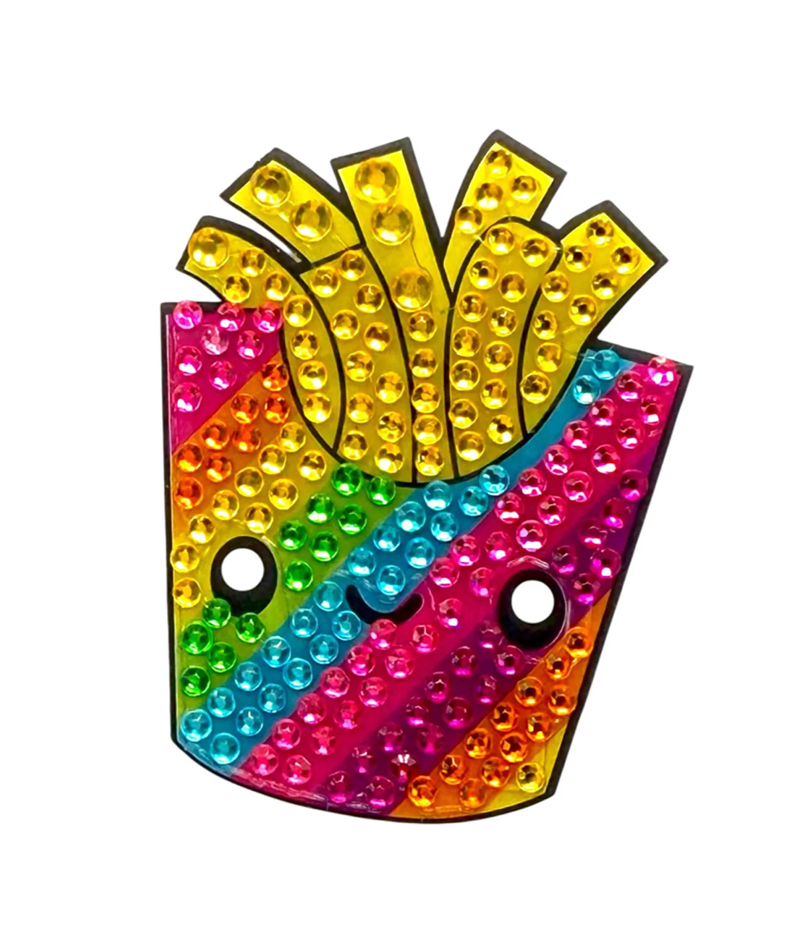 Sticker Beans Rainbow Fries Sticker